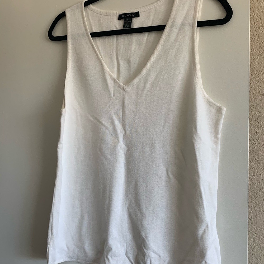 Cream St John Shell Tank